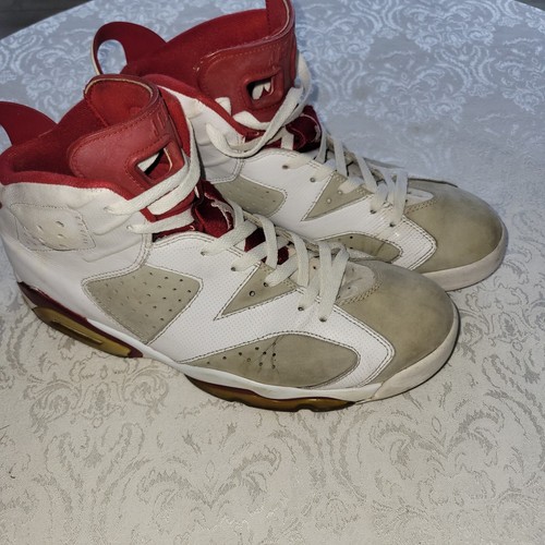 Nike Air Jordan 6 Retro alternativer Hase 384664-113 weiß rot Gr. 11 **Lesen**