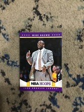 Mike Brown 2012-13 NBA Hoops #203 Rookie RC Los Angeles Lakers/Knicks Coach