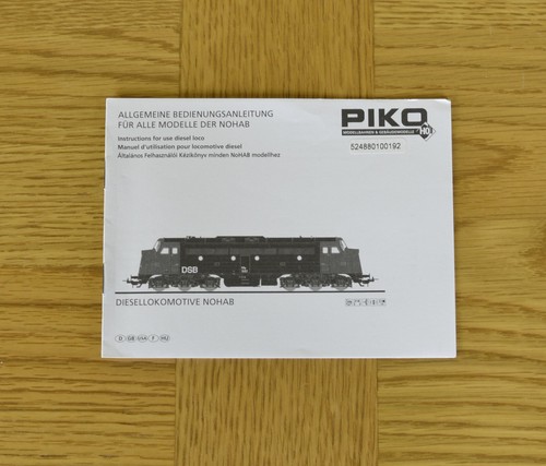 Piko 52488 HO SNCB Series 52 Ep. IV diesel locomotive; mint; Sound - Picture 17 of 23