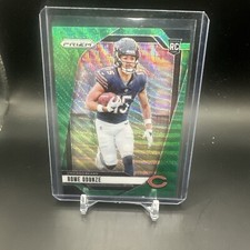 2024 Panini Prizm #385 Rome Odunze Green Wave Prizm Rookie RC (a)