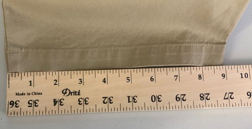 Pantalone uomo Gap kaki relaxed fit piatto davanti gamba dritta 100% cotone misura 38x30 - Foto 9 di 9