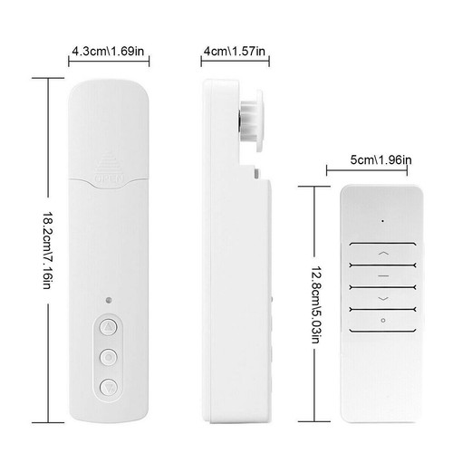 TUYA WiFi Elektrisch Rollladen-Motor Fernbedienung/Sprache/APP Jalousien Rollos - Bild 10 von 10