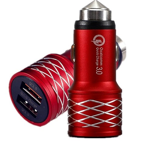 Cargador rápido de coche doble USB para iPhone Samsung Galaxy S8 S9 S10 S20 Plus Note 8 9 - Imagen 8 de 19