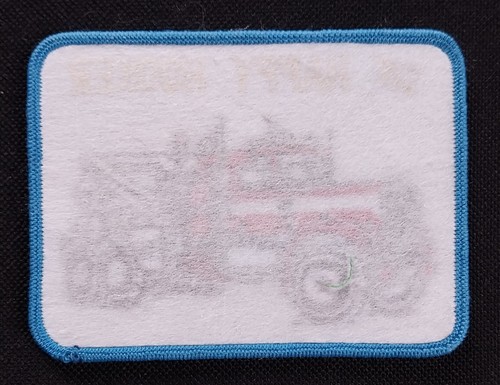 THE HAPPY HOOKER ~ Tow Truck Towing Trucker ~ Embroidered Sew On PATCH - Picture 6 of 6