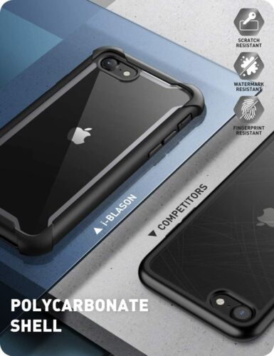 iPhone 7 8 SE 2nd Gen Case 2020 i-BLASON ARES 360 Rugged Cover Screen Protector - Picture 17 of 37