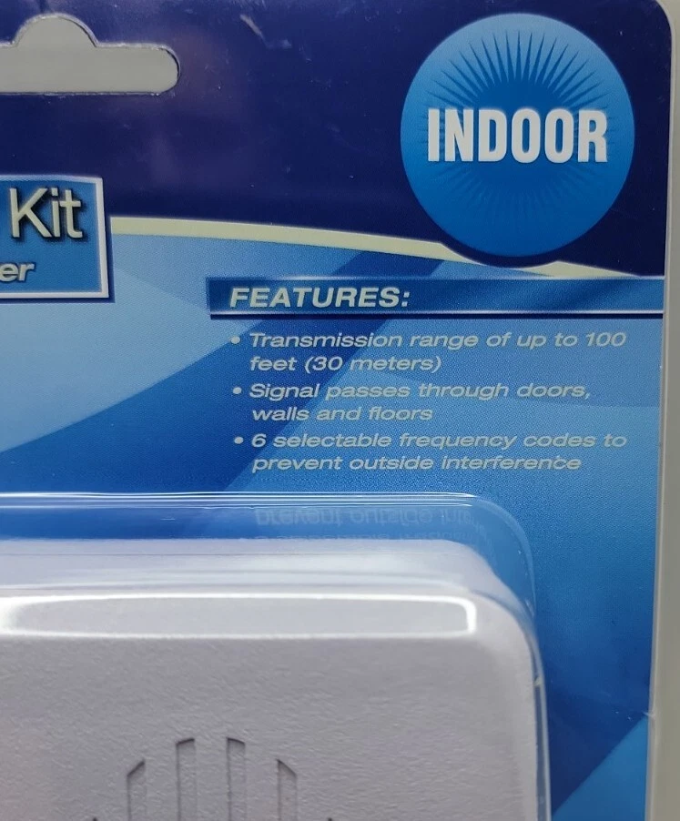 Westinghouse Wireless Door Chime Kit Cordless Button & Plug In Receiver - 00405. - Image 2 of 4