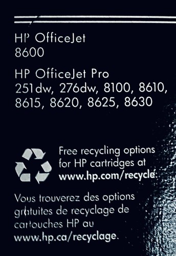 Genuine HP 950XL Black Ink Cartridge EXP Mar 2023 NEW Sealed - Picture 3 of 3