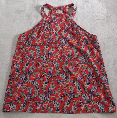 Pixley Women’s Medium Sleeveless Colorful Shirt Top Blouse - Picture 3 of 11