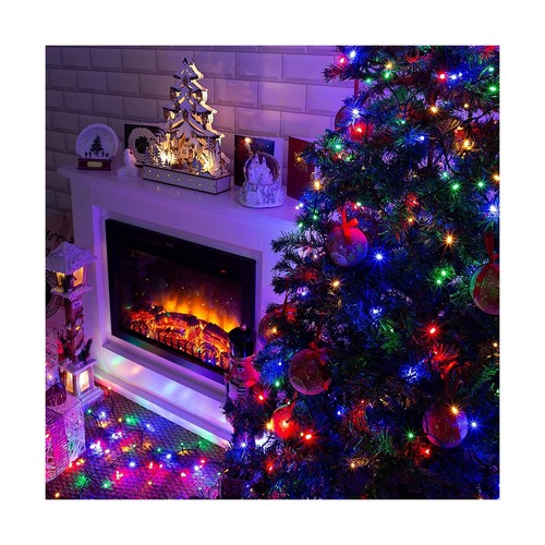 Dazzle Bright 132FT 400 LED Christmas Lights, Christmas String Lights Plug in... - Picture 4 of 7