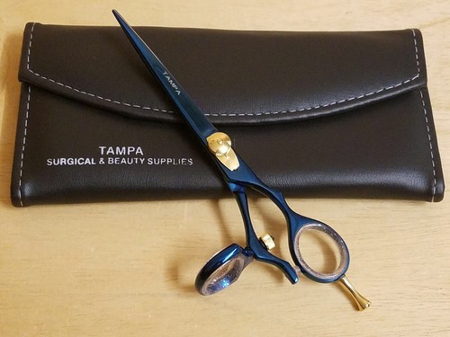 6 Inch Blue Professional Salon Barber Hair Cutting Scissors Shears Thumb - Picture 4 of 4