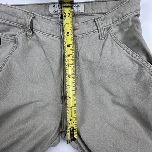VTG Y2K GUESS Canvas Weave Jeans Mens 30x32 Relaxed Straight Leg Exc. Pre-owned - Picture 18 of 20