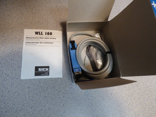 Sensor fotoeléctrico Sick WLL160-F122 6009989 nuevo stock antiguo - Imagen 3 de 3