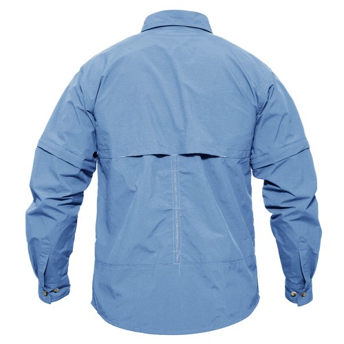 Mens Convertible Long Sleeve Fishing Shirts Quick Dry ButtonUp Work Safari Shirt - Bild 49 von 52