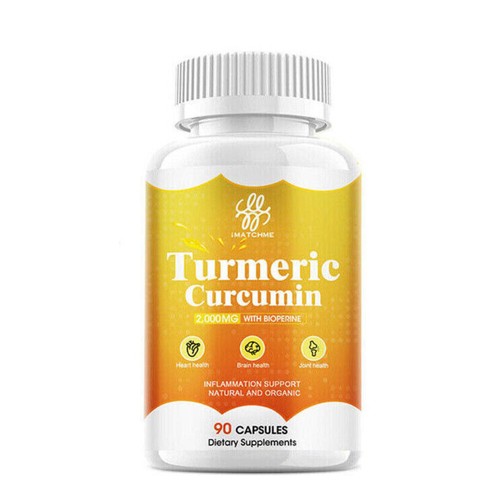 Turmeric Curcumin Highest Potency 95% 2000mg with BioPerine Black Pepper Extract - Picture 8 of 8