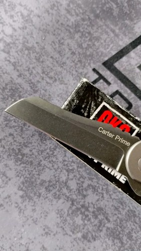 OKC CO. CARTER PRIME Titanium D2 Frame Lock Folder Built Like A Tank M.I. Taiwan - Picture 4 of 17