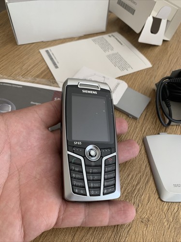 Siemens  SP65 - Steel Black (Ohne Simlock) 100% Original !! Neu - Bild 1 von 8