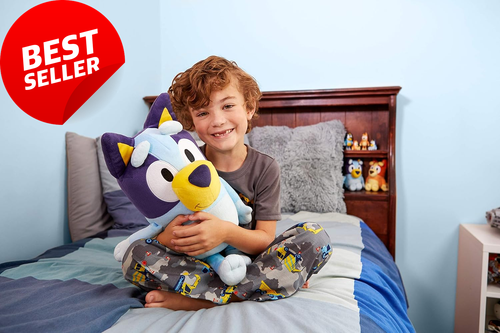 Best Mate Large Plush, 46cm Soft Blue Heeler Toy, for Kids, Snuggling & Play - Picture 4 of 12