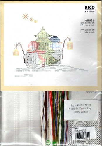 CHOICE: Stamped Cross Stitch Linens or Kits Bucilla • Herrschners • RICO • Tobin - Picture 32 of 55