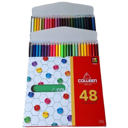 Matite Colorate Disegno Colleen Pittura Arte Colori Set Regalo Bambini 48 Matite Colo - Foto 7 di 12