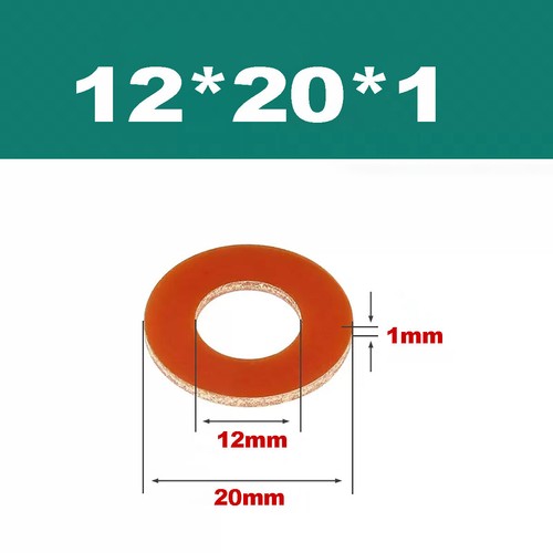 Guarnizione/lavatrice isolante circolare resistente alle alte temperature in bachelite M2-M12 - Foto 51 di 51