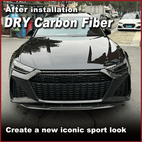 DRY Carbon Frontlippe Heckdiffusor Spoilerlippe Für Audi RS6 RS7 C8 Avant 19-23 - Bild 2 von 12