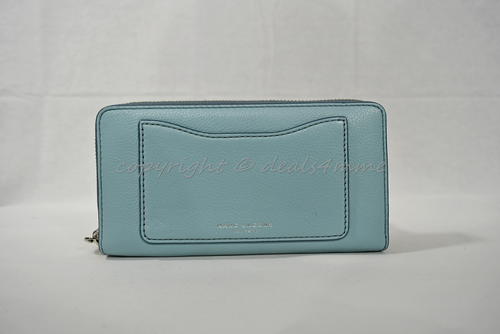 NWT MARC By Marc Jacobs M0008168 Recruit Continental Wallet in Azur - Blue - Picture 2 of 9