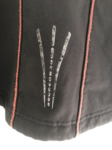 ASICS Womens Lite Full Zip Reflective Insulated Jacket Thumb holes Black SZ M - Picture 17 of 18