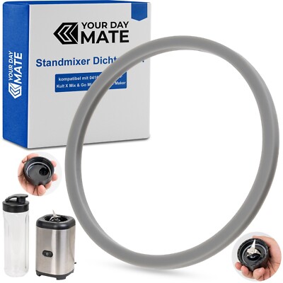 Ersatz Dichtringe kompatibel mit WMF Kult X Mix & Go Mini Smoothie Maker Mixer