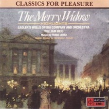 Franz Lehar - The merry widow (Highlights) William Reid - CD - 