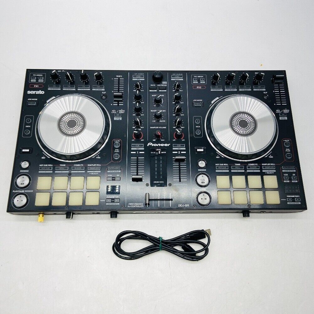 PIONEER DDJ-SR DJ Controller Set For Serato DJ Compact Black PIONEER DDJ-SR DJ Controller Set For Serato DJ Compact Black