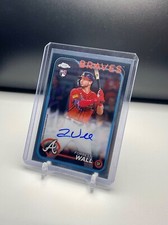 2024 Topps Chrome Forrest Wall RC Autographs #RA-FW-Braves