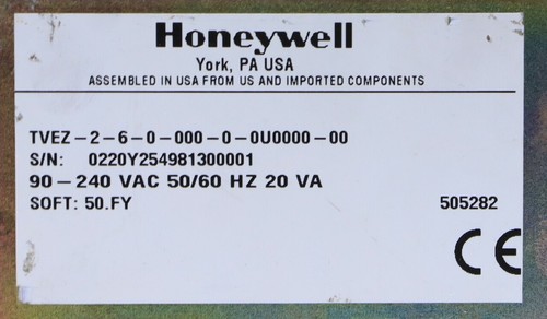 * LOT OF 2 HONEYWELL EZTREND V5 TVEZ-6-4-0-0B0-0-0U000P-00 DATA RECORDERS - Picture 7 of 10