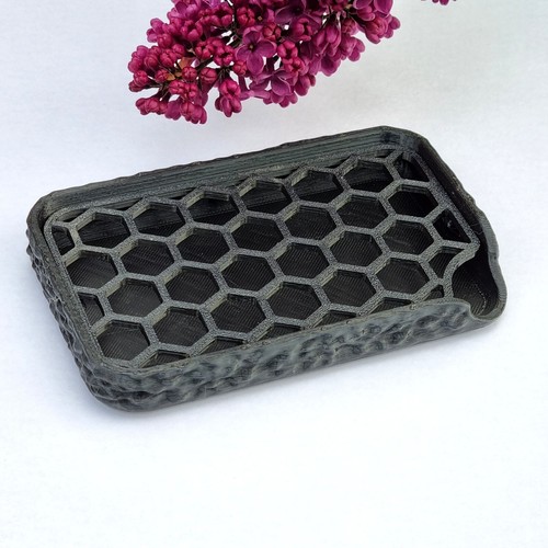 Eco Friendly Soap Dish Shampoo Bar Holder Sponge Holder Soap Tray PLA Soap Dish - Picture 2 of 12