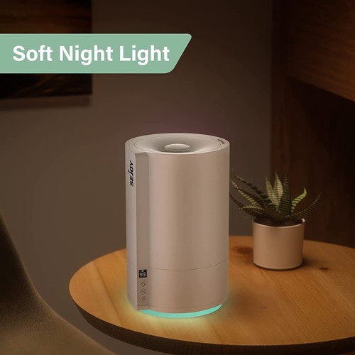 Umidificatore ambiente camera da letto 4L Umidificatore Ultrasuoni a Riempiment - Foto 4 di 10