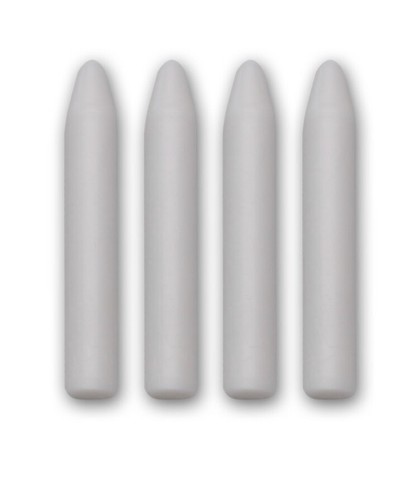 Paintless Dent Repair WHITE DELRIN TAP DOWNS (4 Pack) - Picture 1 of 2