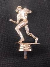 running back football gold lot of 21 trophy parts Freeman 4 3/4" tall