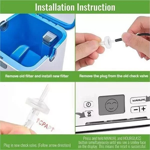 2 Pack FOR SC2 Filter SC1200 Cartridge Kit- for Effective CPAP Filters cleaner - Picture 5 of 12