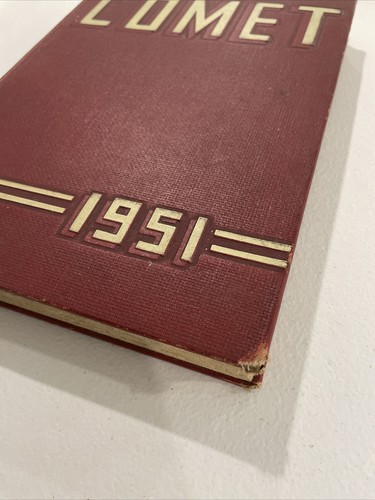 COMET 1951 ( Austin High School Yearbook, Texas), Hardcover Unmarked - Picture 2 of 7