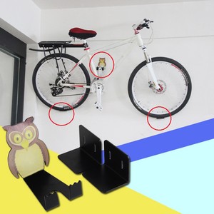 Bicycle Bike Cycling MTB Storage Hanger Garage Wall Mount Hook Holder Rack Stand