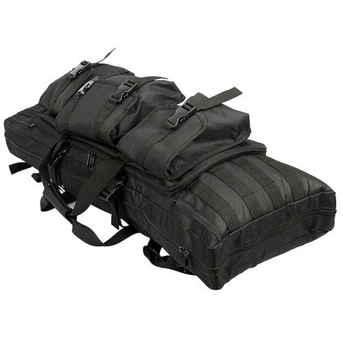 36" Tactical Double Rifle Bag Gun Range Padded Soft Case Backpack Carry Case USA - Bild 11 von 11