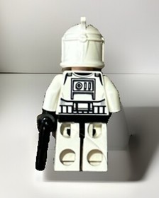 LEGO Star Wars Phase 1 Clone Trooper Minifigure sw0201 Clone Wars 7675 8014 8019