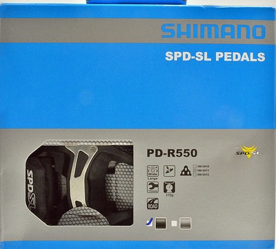 NEW PD-R550 SPD SL pedal Clipless Road bike Pedals 6° Float Cleats Black CPL