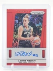 LEONIE FIEBICH 2025-26 PRIZM WNBA THROWBACK RED AUTO /99 #TB-LF NY LIBERTY Q5908