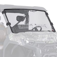 Vented Front Windshield W/ Sliding For CFMOTO UForce U10 Pro/ U10 Pro XL 2025+