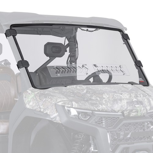 Vented Front Windshield W/ Sliding For CFMOTO UForce U10 Pro/ U10 Pro XL 2025+ - Picture 1 of 11