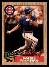1987 Topps #634 Rafael Palmeiro Collector's Edition (Tiffany)