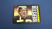 1985 Topps Football Mike Webster #365 HOF Set Break NM