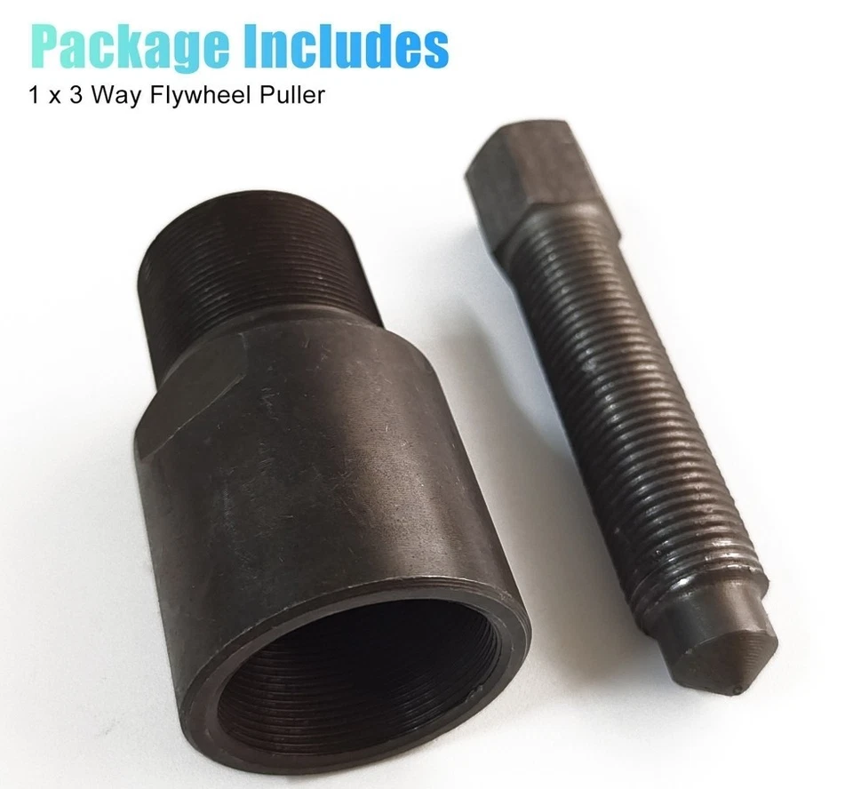 27mm 28mm 16mm Motorcycle Flywheel Puller Magneto Stator Engine Repair Tool 3Way Foto 2 de 4
