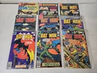 Batman Comic Book Lot Of 9 Vintage DC Comics Riddler Scalphunter Guardians