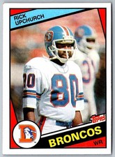 1985 Topps Rick Upchurch #69  Football Card